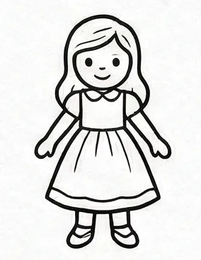 a drawing of a girl in a dress 4.webp